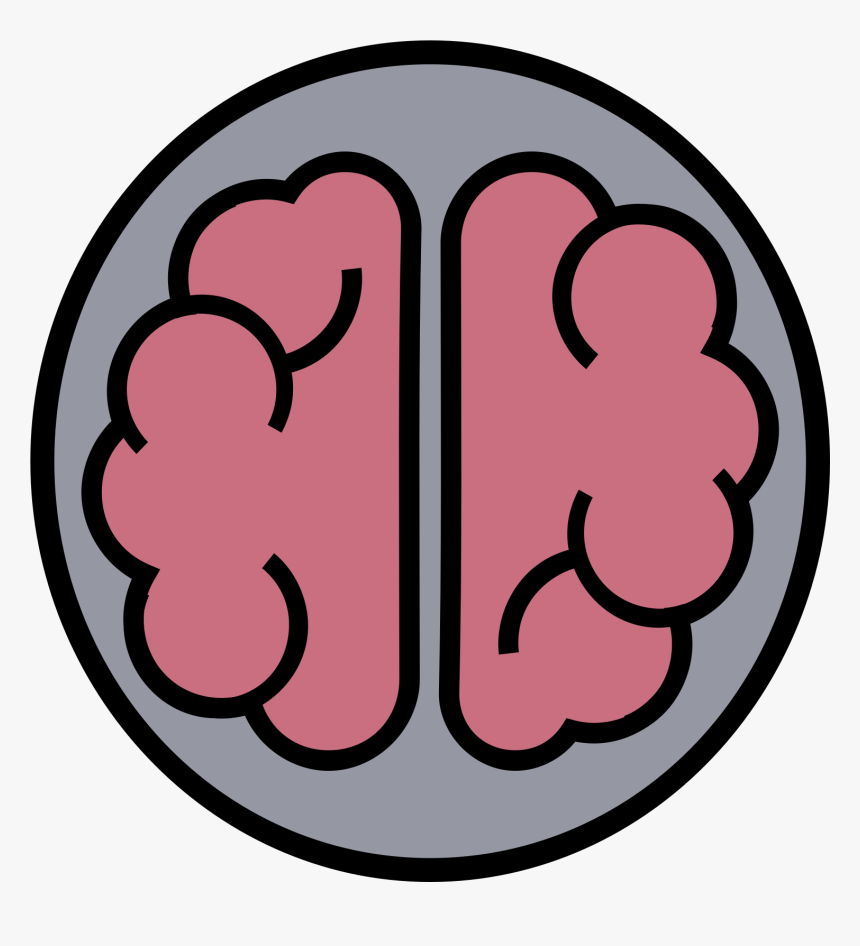 Circle Clipart Brain - Clip Art, HD Png Download, Free Download