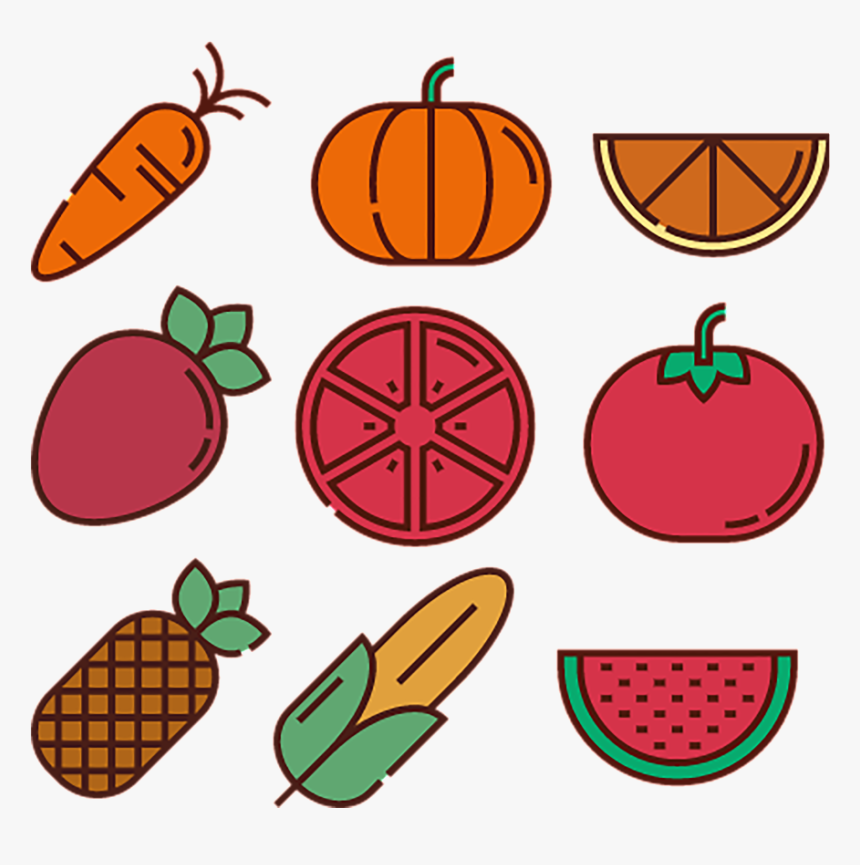 Fruit Vegetable Food Food Icon Icon Free Download Png - Icon, Transparent Png, Free Download