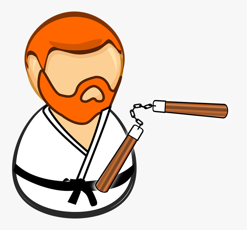 Belt, Comic Characters, Fight, Karate, Kimono, Man - Chuck Norris, HD Png Download, Free Download