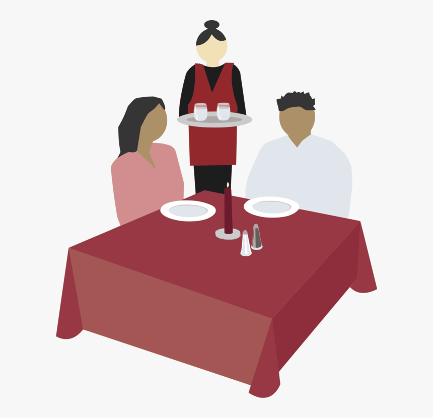 Download Restaurant Table Computer Icons Dining Room - Arabic Conversation In Restaurant, HD Png Download, Free Download