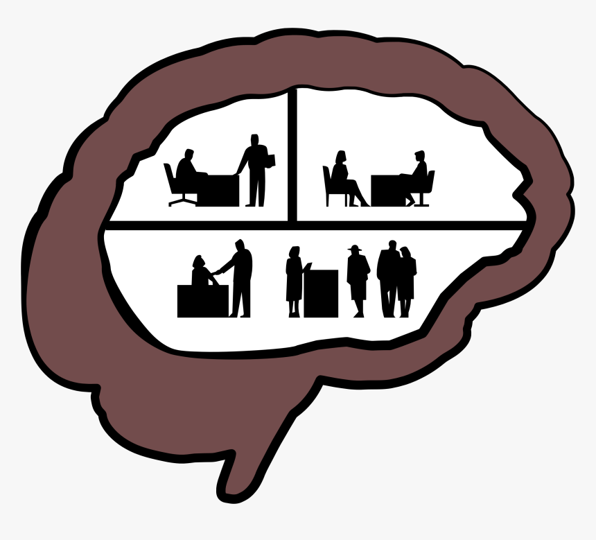 Compartmentalized Brain Clip Arts - Compartmentalized Brain, HD Png Download, Free Download