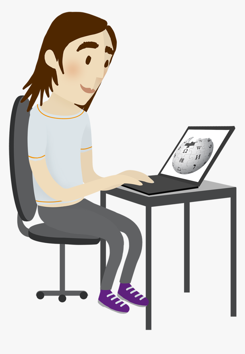 Figur 2 Machmit Wikipedia-animation - Sitting, HD Png Download, Free Download