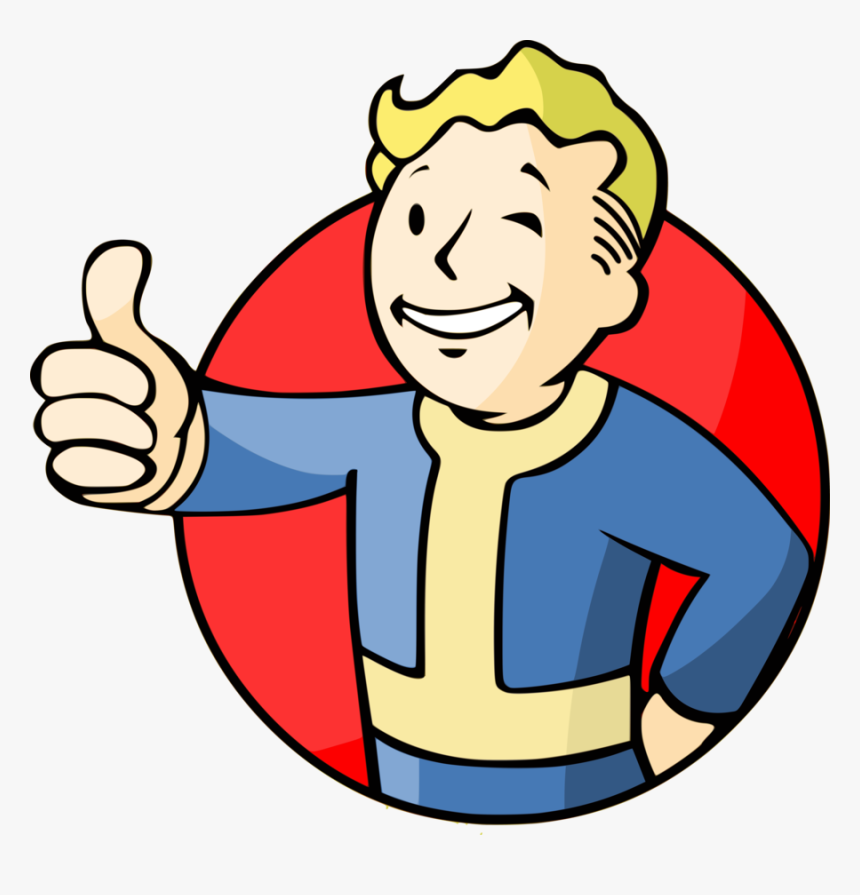 Pip Boy Png - Vault Boy Fallout Logo, Transparent Png, Free Download