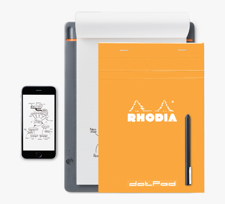 Rhodia Dot Pad A4 - Iphone, HD Png Download, Free Download