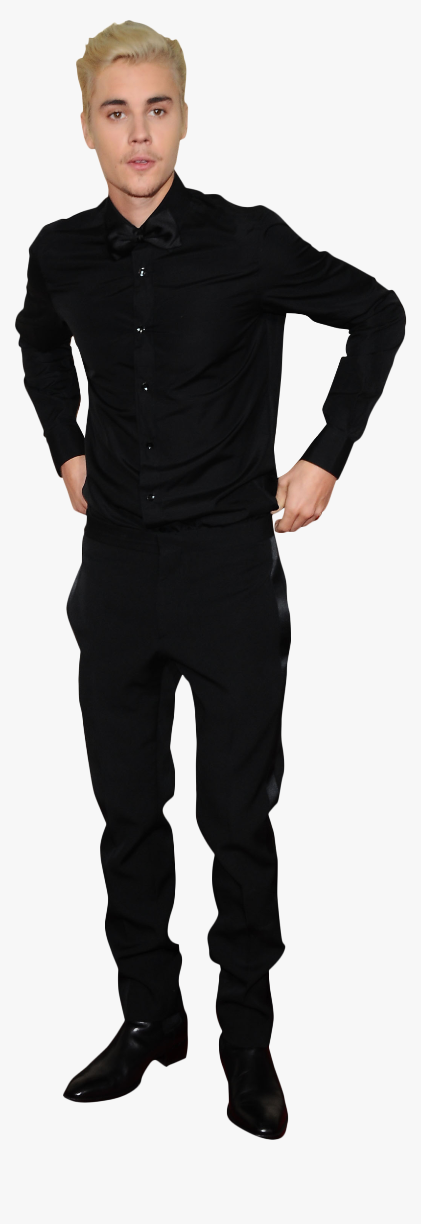 Justin Bieber In Black Png Image, Transparent Png, Free Download