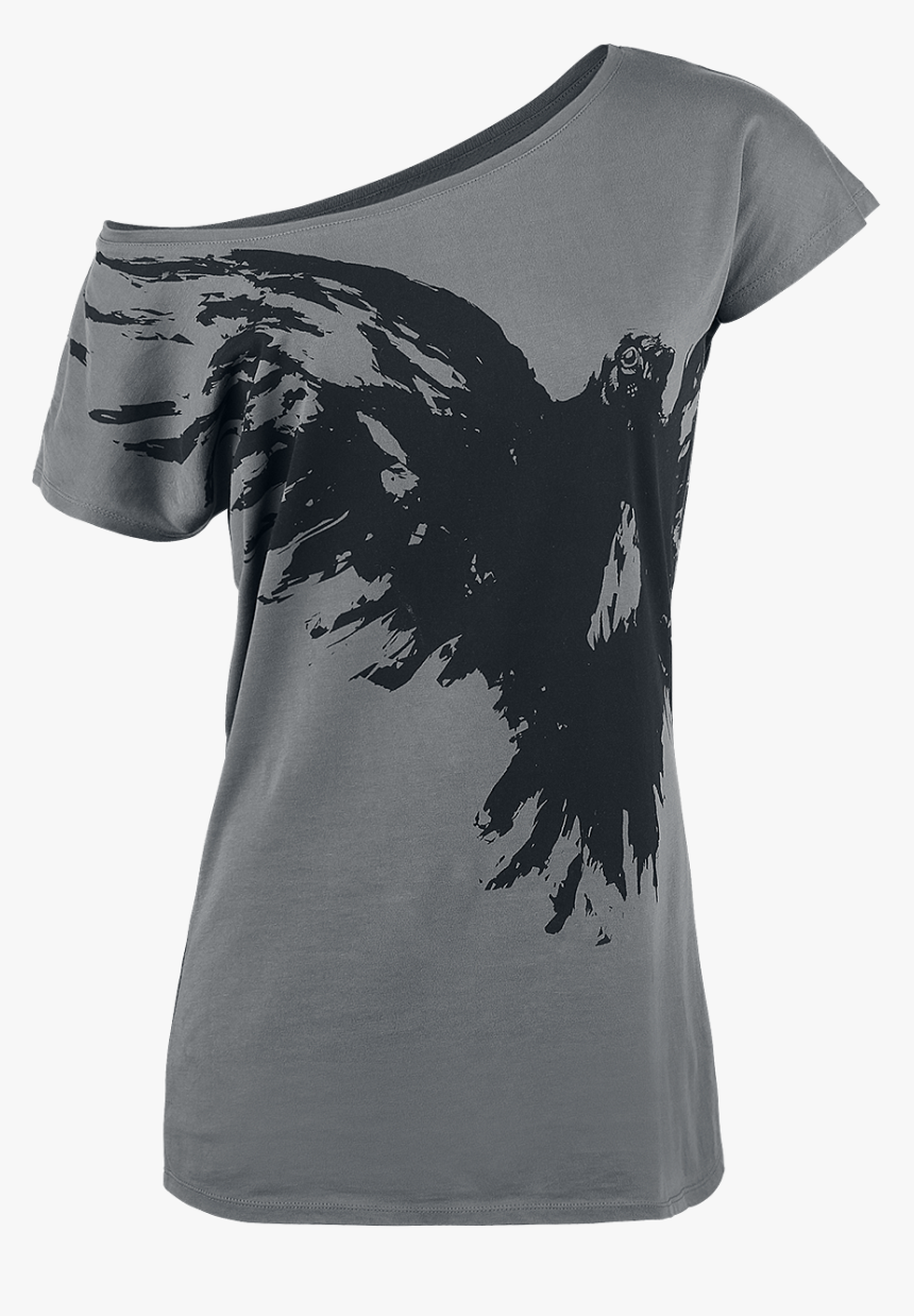 Shirt Flying Raven, HD Png Download, Free Download