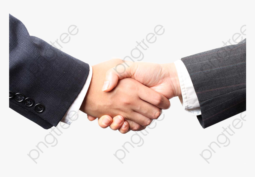 Transparent Handshake Clipart Black And White - Handshake Business, HD Png Download, Free Download