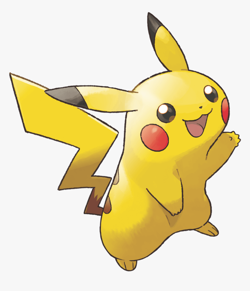 Transparent Pickachu Png - Let's Go Pikachu Art, Png Download, Free Download