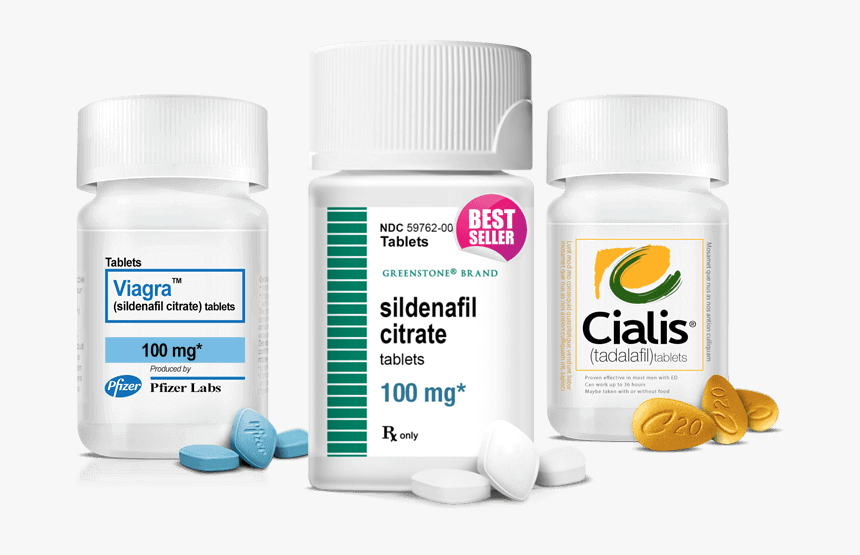 Transparent Pill Bottle Png - Ed Medications, Png Download, Free Download