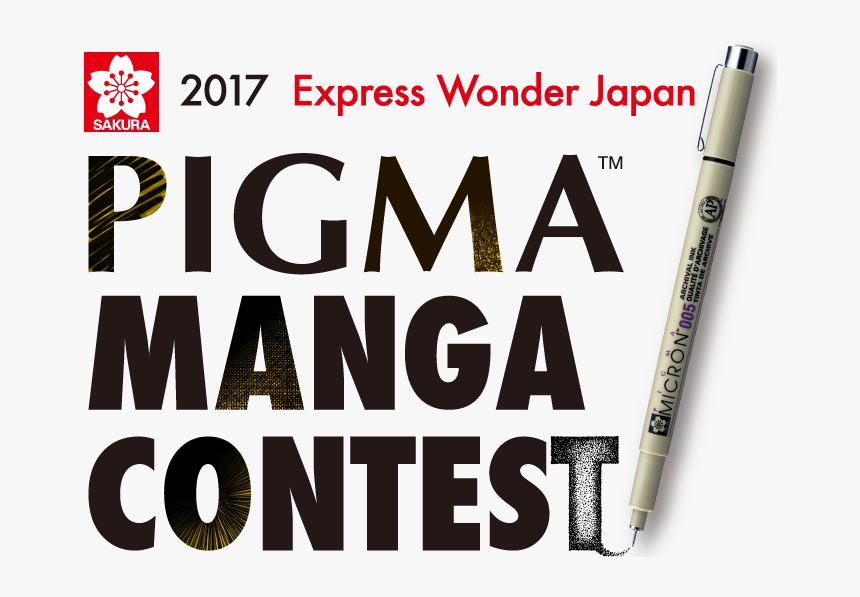 Pigma Manga Contest - Writing, HD Png Download, Free Download