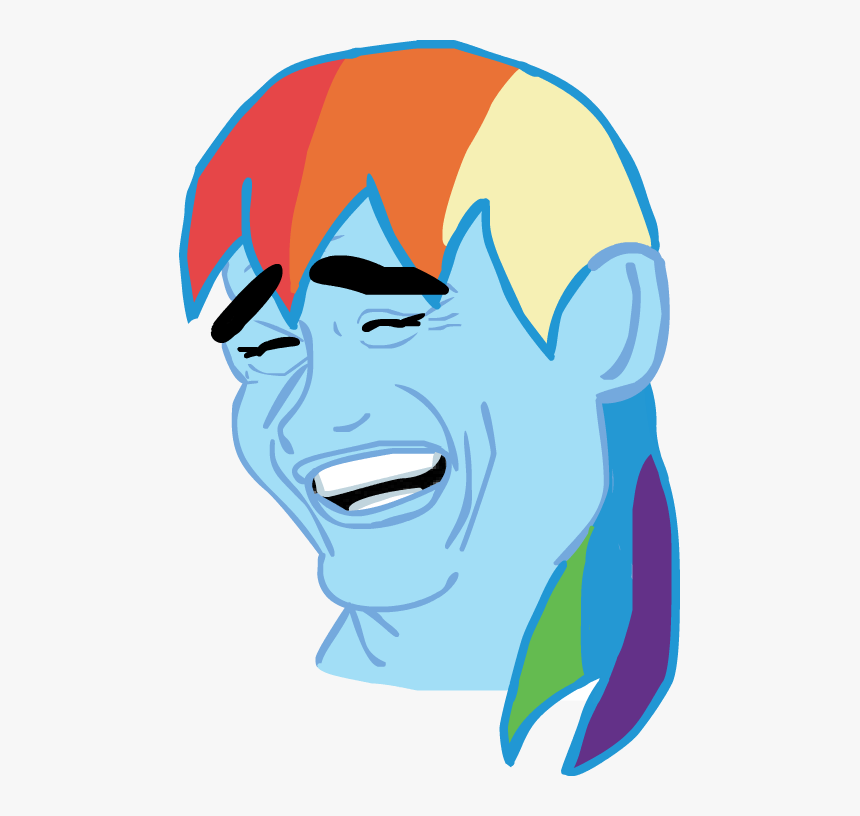 Yao Ming Meme Face Photo Png - My Little Pony Meme Face, Transparent Png, Free Download