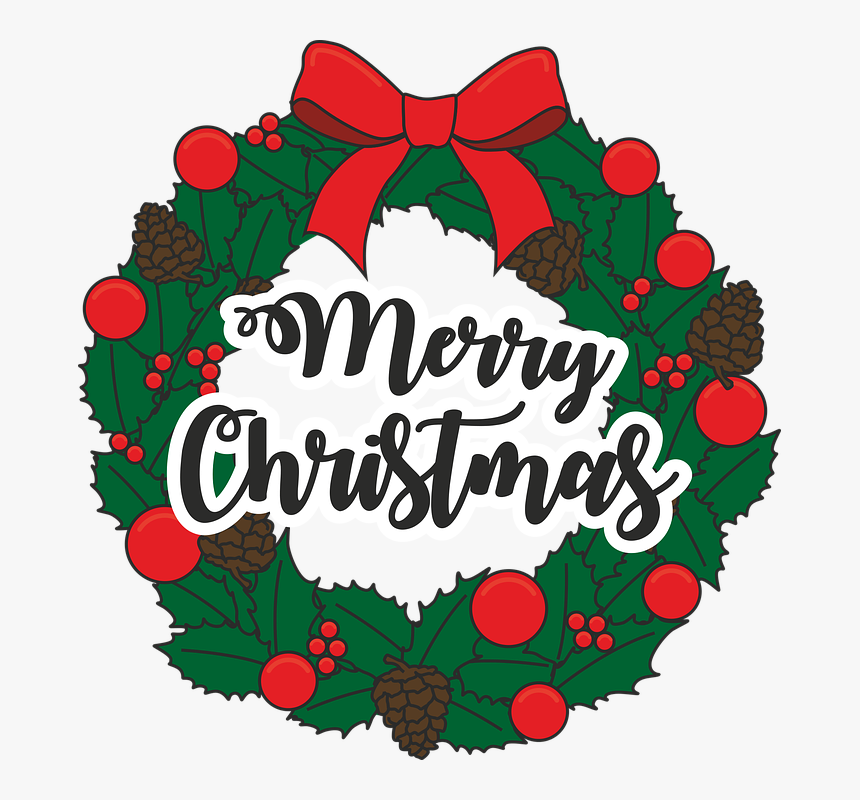 Christmas Wreath, Christmas, Wreath, Advent, Xmas - Guirlanda De Natal Em Png, Transparent Png, Free Download
