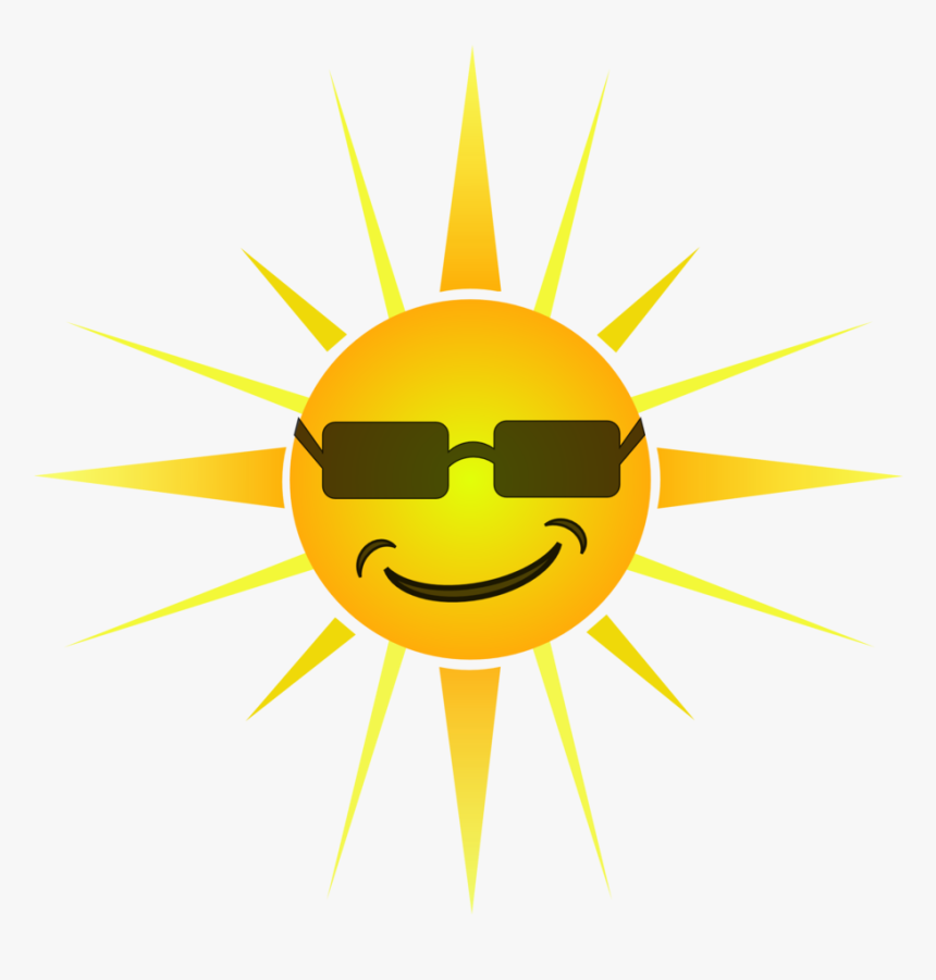 Cool Happy Sun - Happy Birthday Surfer Style, HD Png Download, Free Download
