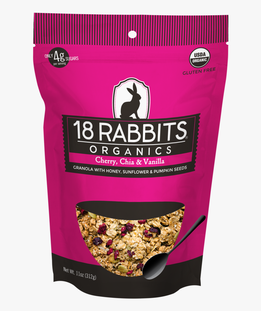 18 Rabbits Gracious Organic Granola, HD Png Download, Free Download