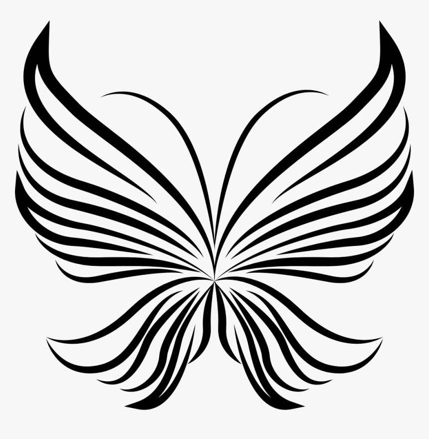 Stripes Wings Light Butterfly Beautiful Design From - Alas De Mariposa Png, Transparent Png, Free Download