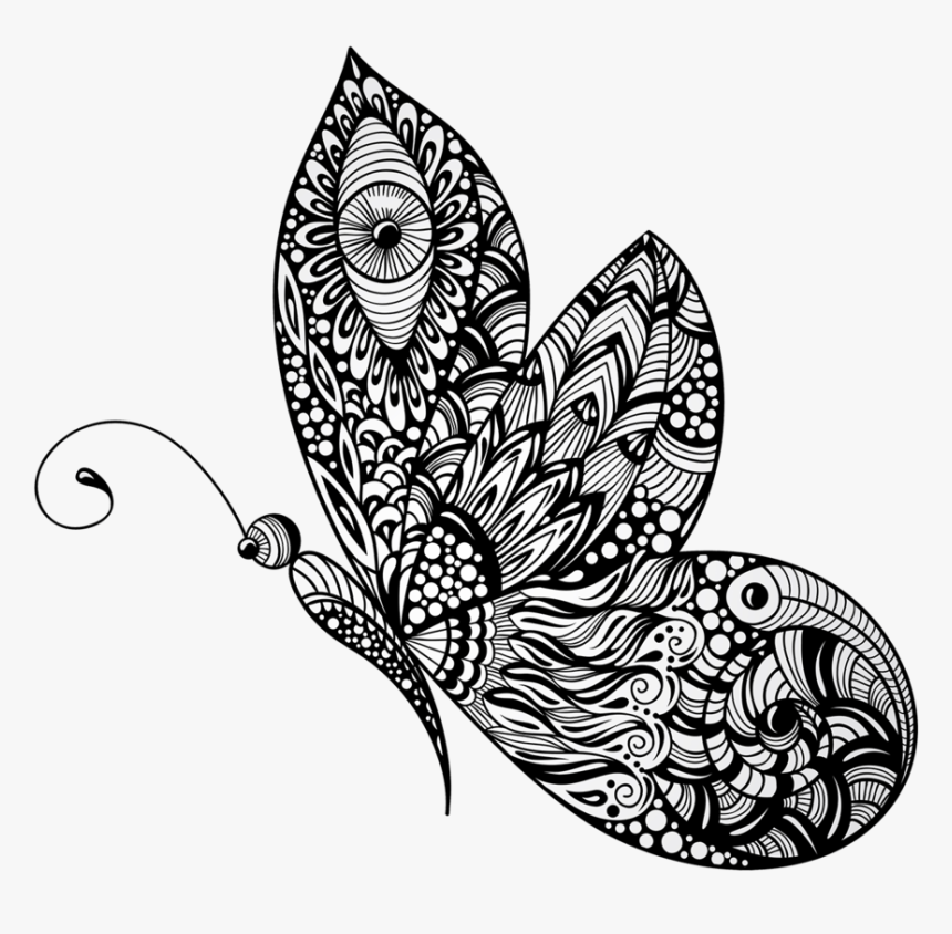 Mariposa-butterfly - Butterfly Tattoo, HD Png Download, Free Download