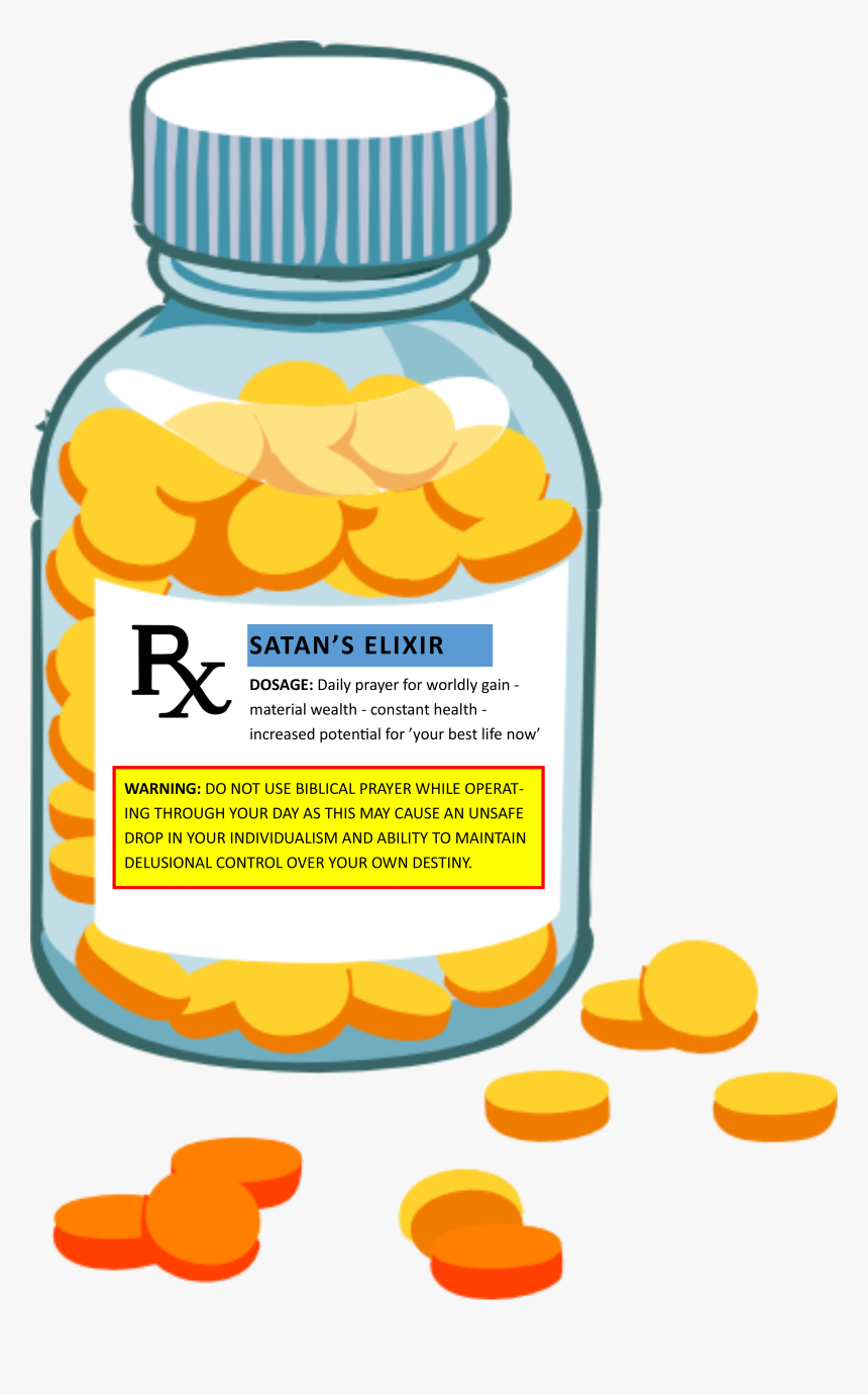 Measures Of Packaging Medications , Png Download - Pill Bottle, Transparent Png, Free Download