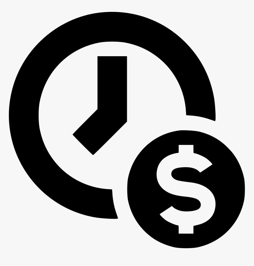 Compound Interest - Money And Time Icon, HD Png Download, Free Download