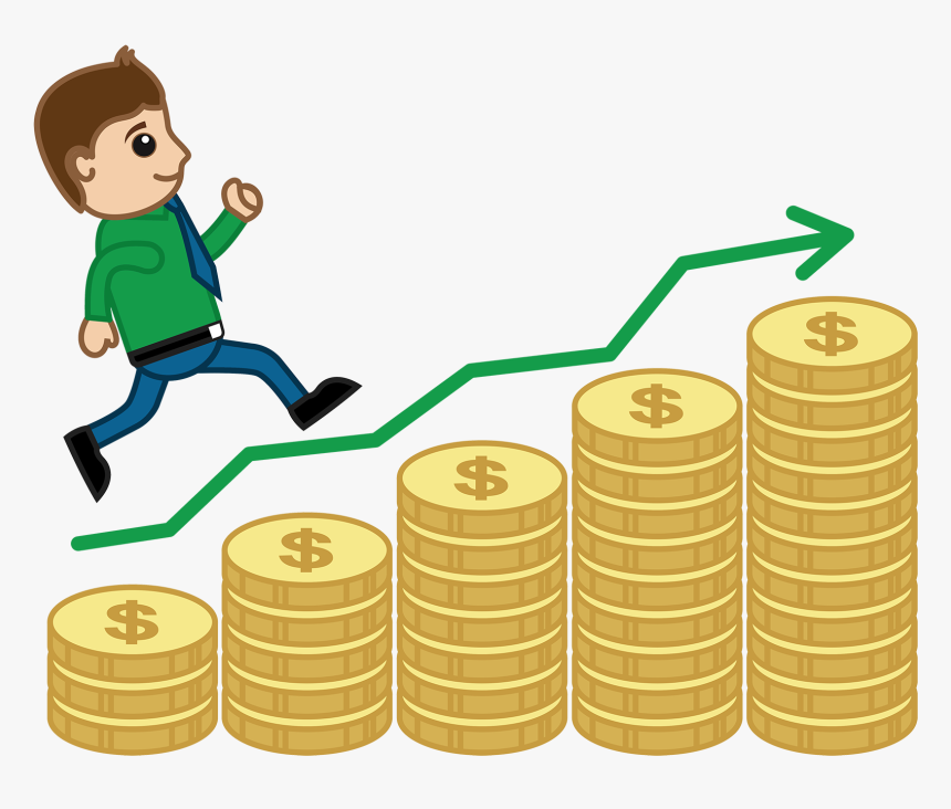 - Graph Money Cartoon Clipart , Png Download - Business Cartoon, Transparent Png, Free Download