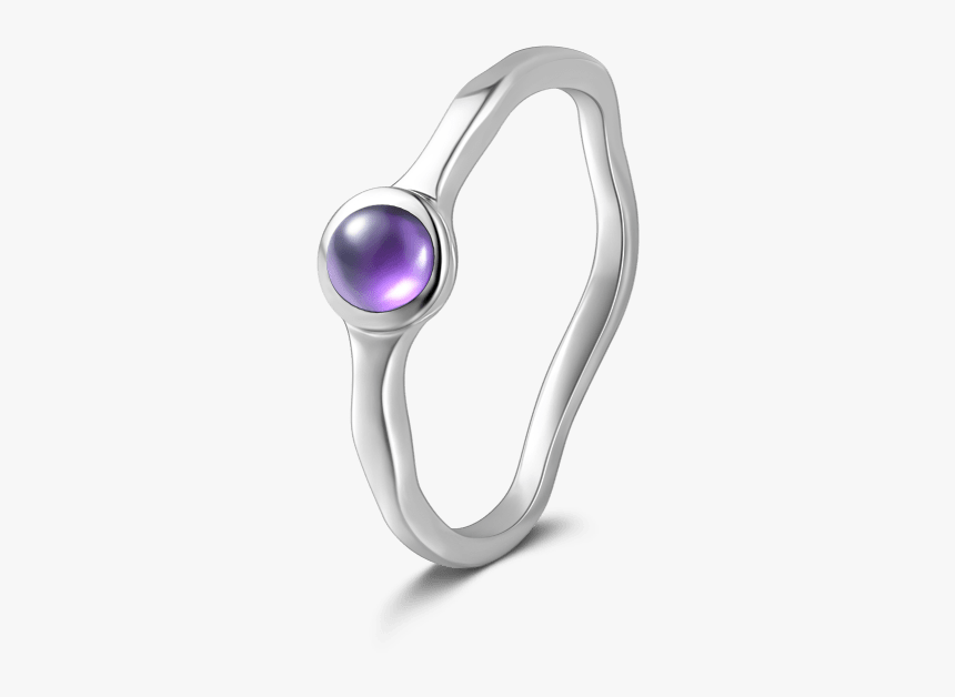 Purple Crystal Ring - Amethyst, HD Png Download, Free Download