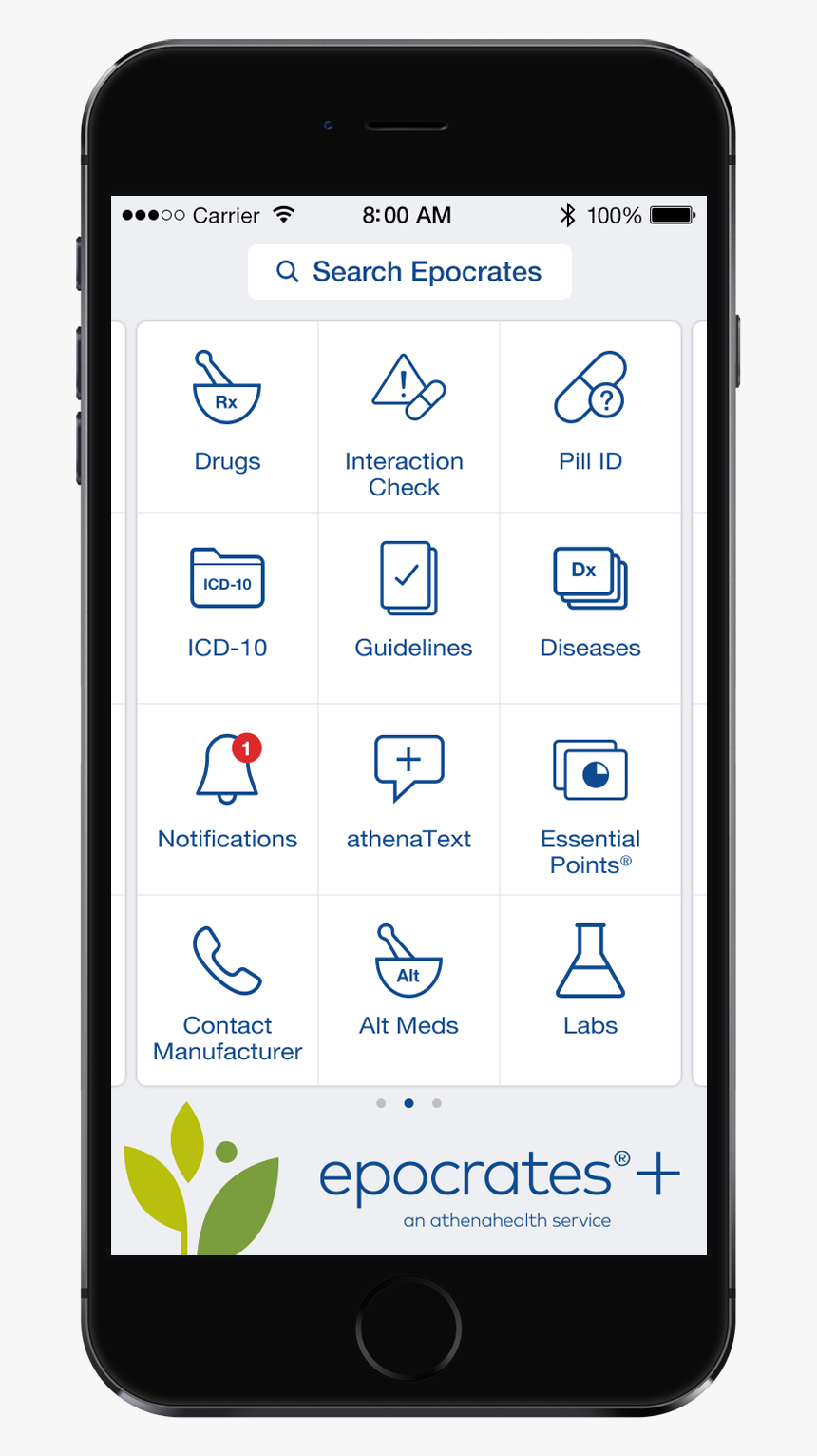 Medical App Home Page, HD Png Download, Free Download