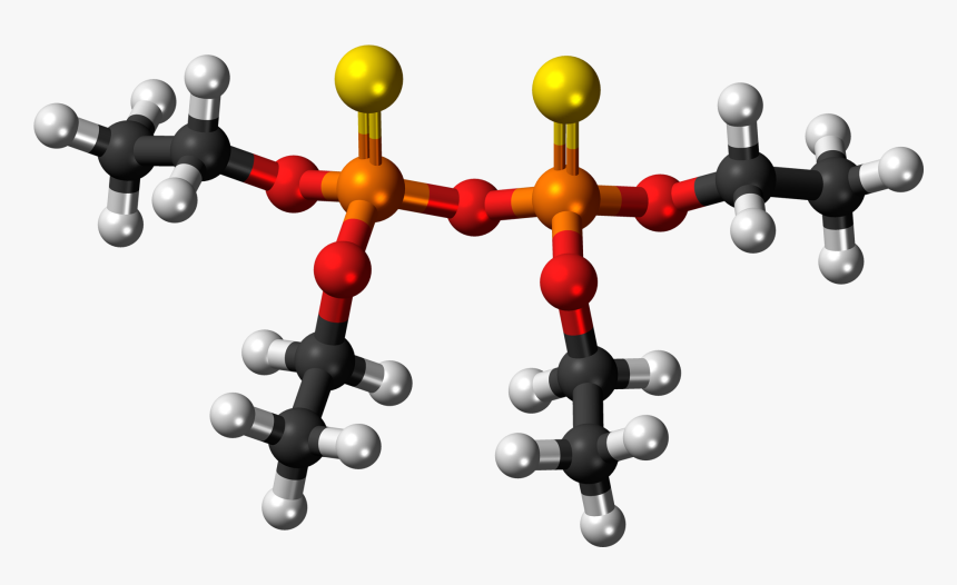 Sulfotep 3d Ball - Tetraethyl Pyrophosphate, HD Png Download, Free Download
