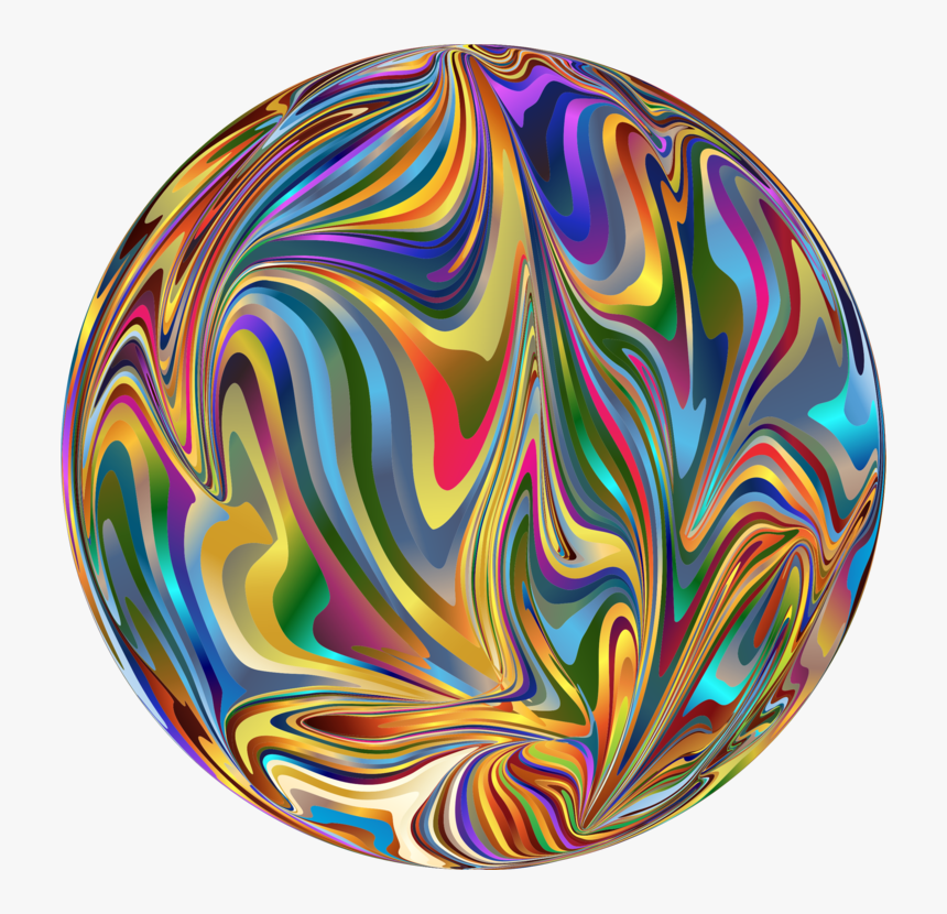 Circle,spiral,sphere - Psychedelic Art, HD Png Download, Free Download