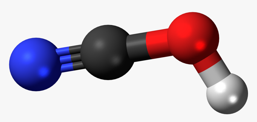 Cyanuric Acid Ball And Stick Model, HD Png Download, Free Download