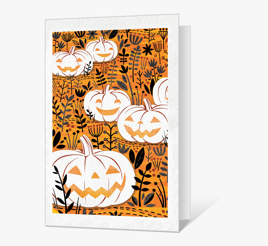 Happy Pumpkin Day Printable - Happy Halloween Card Printout, HD Png Download, Free Download