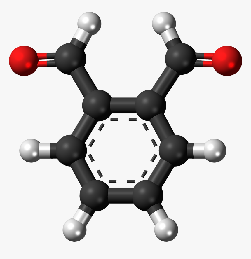 Phthalaldehyde 3d Ball , Png Download - Ortho Terphenyl, Transparent Png, Free Download