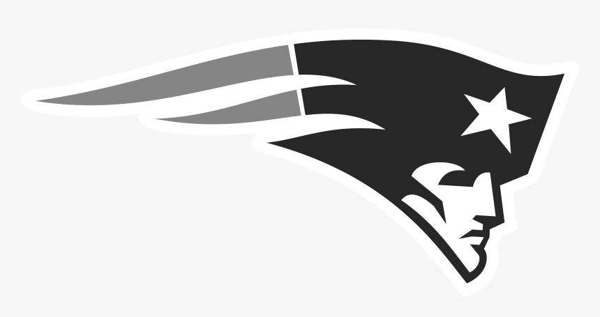 New England Patriots Logo Black And White - New England Patriots Logo, HD Png Download, Free Download