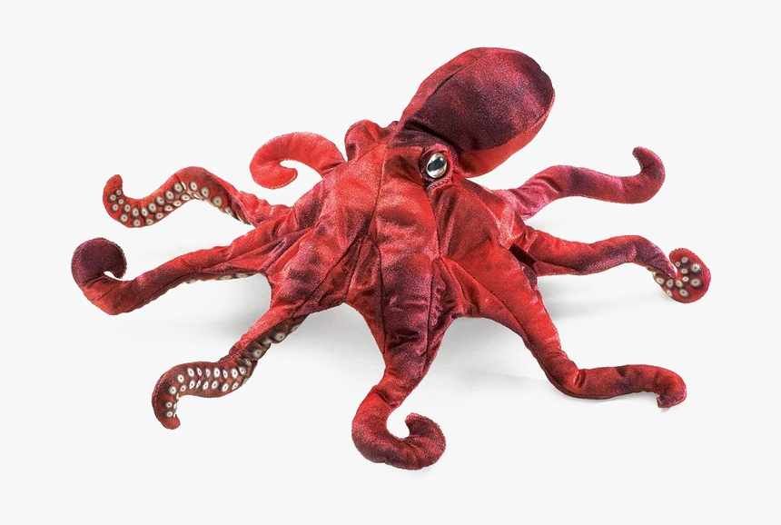 Octopus Transparent Image - Octopus Puppet, HD Png Download, Free Download