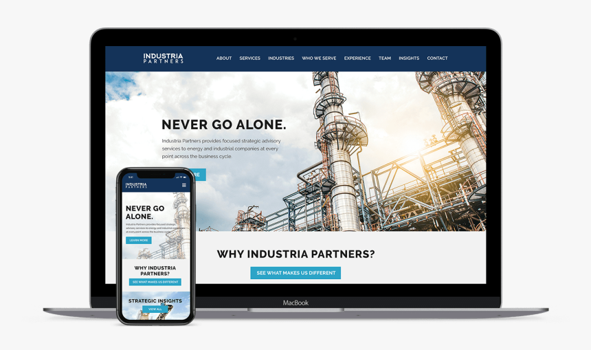 Industria Partners - Website, HD Png Download, Free Download