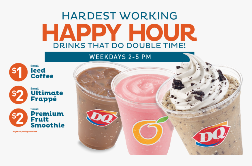 Dairy Queen Happy Hour 2018, HD Png Download, Free Download