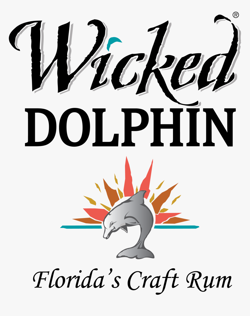 Wicked Dolphin Rum Logo, HD Png Download, Free Download