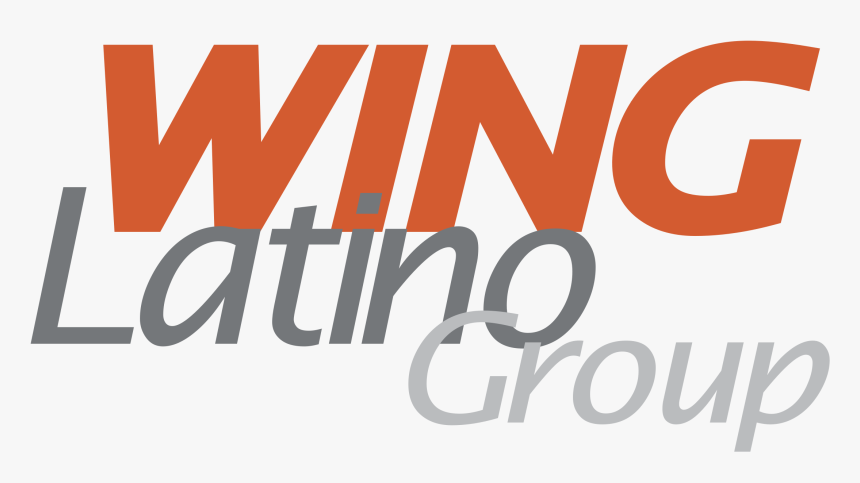Wing Latino Group Logo Png Transparent - Graphic Design, Png Download, Free Download