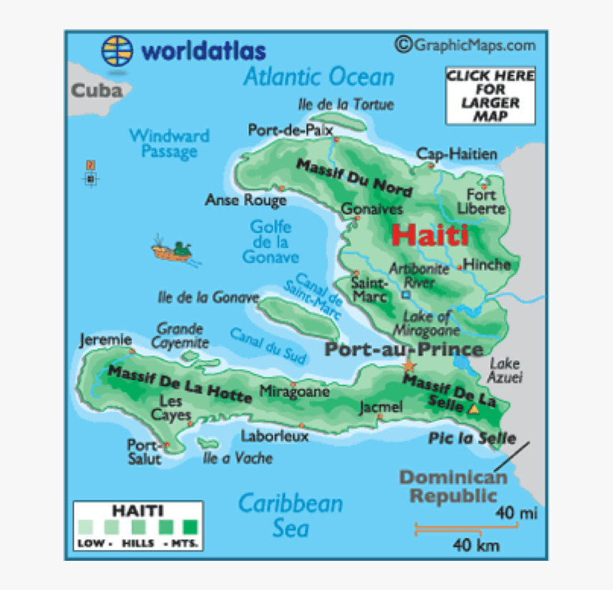 Haiti Major Cities, HD Png Download, Free Download
