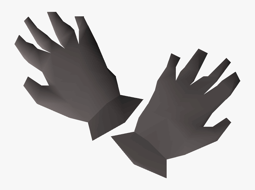 Old School Runescape Wiki - Iron Gloves Osrs, HD Png Download, Free Download