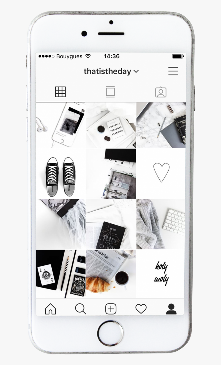 Instagram Feed Mockup - Mockup Feed Instagram Png, Transparent Png, Free Download