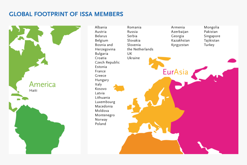 Issa Global Footprint - World Map Icon Png, Transparent Png, Free Download