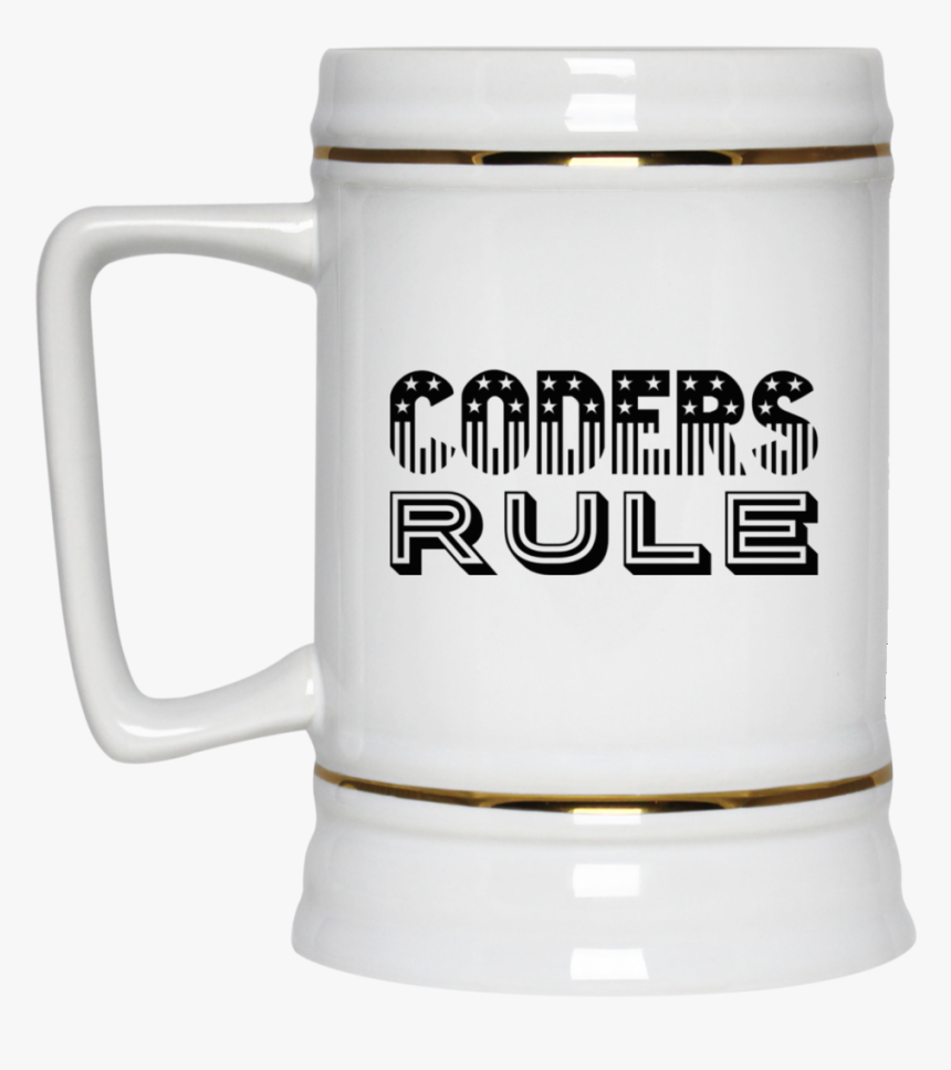 Coders Rule Beer Stein - Beer Stein, HD Png Download, Free Download