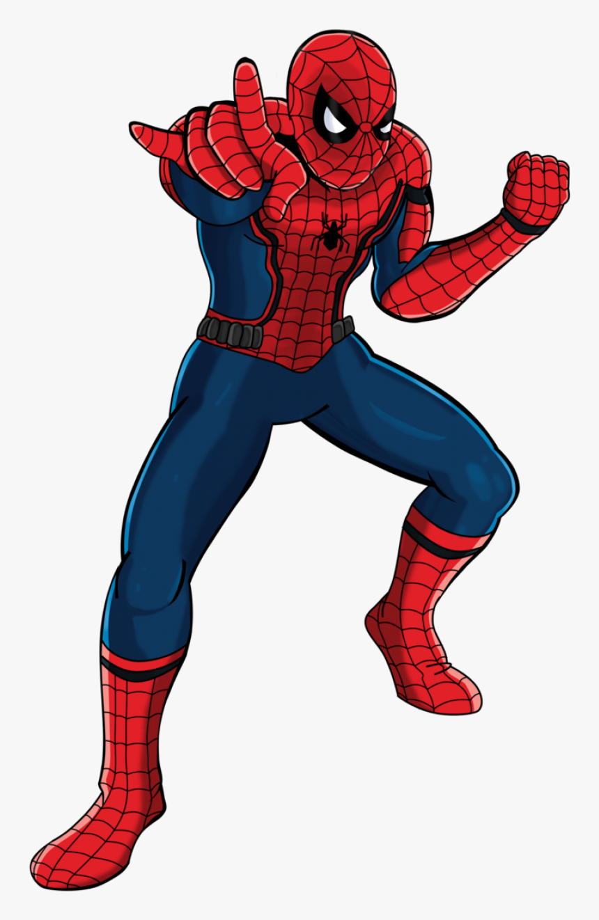 Spectacular Spiderman Png Image - Easy Spider Man Drawing, Transparent Png, Free Download