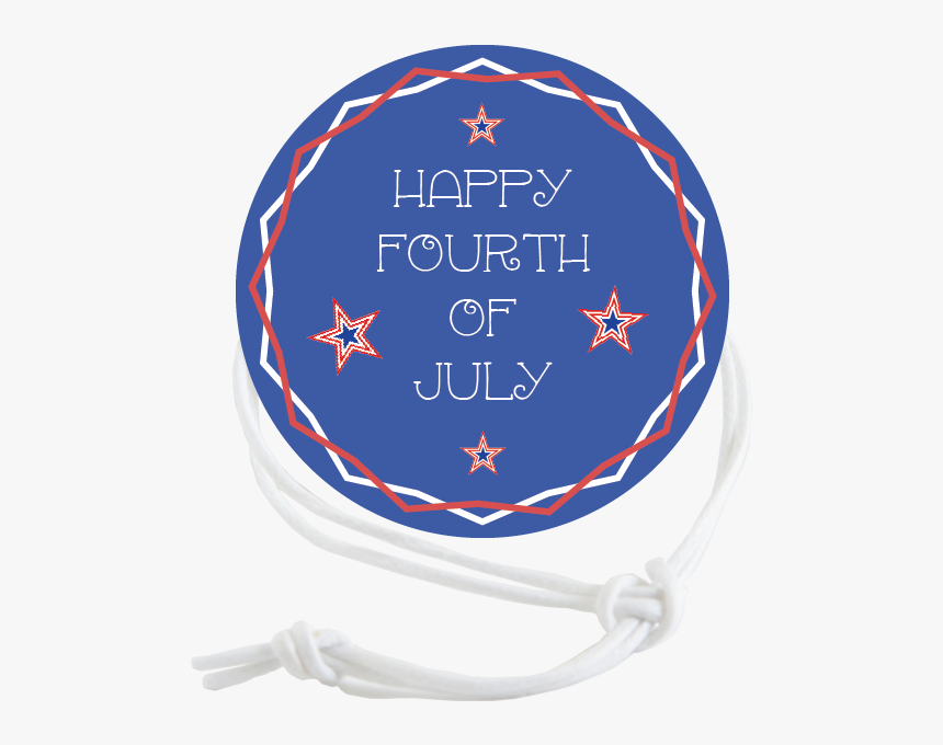 Patriotic Napkin Knot - Circle, HD Png Download, Free Download