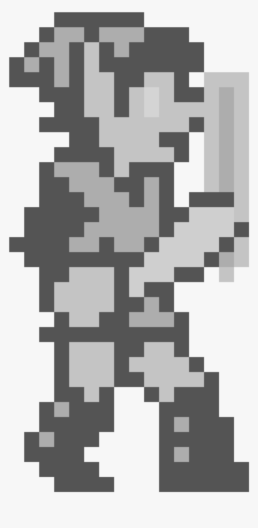 Pixel Link - Nes Zelda 2 Link, HD Png Download, Free Download