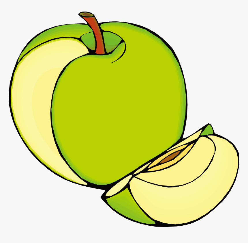 Fruits Et Lxe Gumes - Green Fruits And Vegetables Clipart, HD Png Download, Free Download