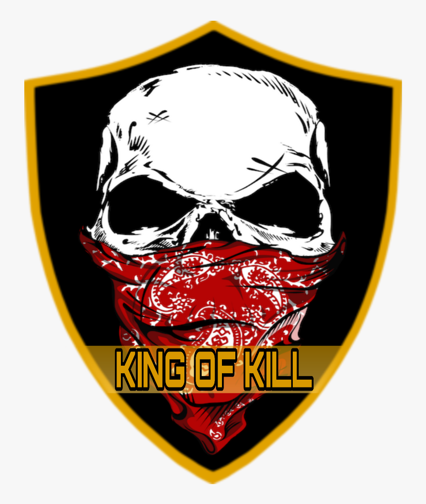 #kill - Skull With Red Bandana, HD Png Download, Free Download