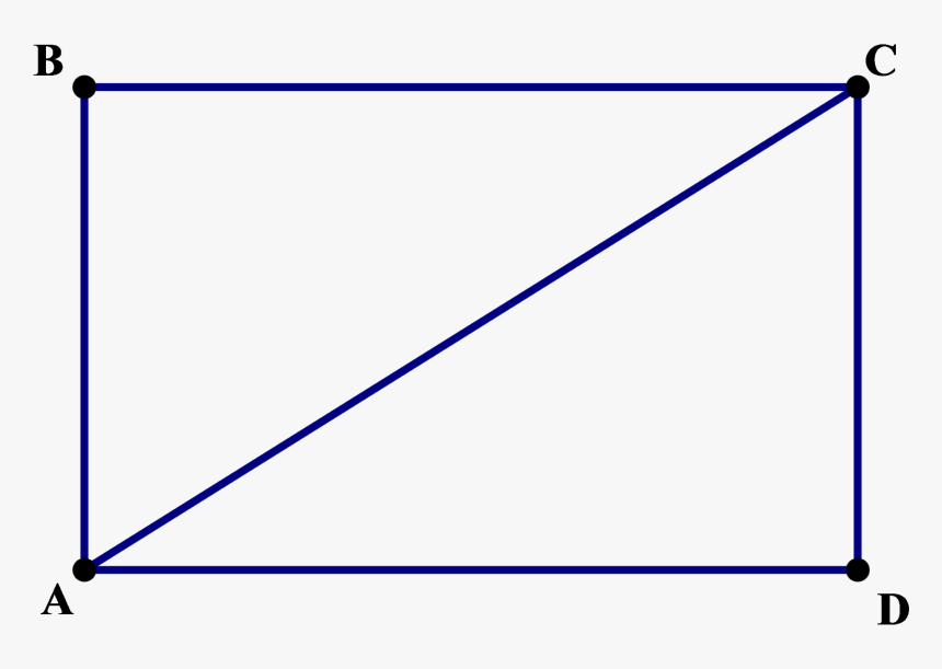 Congruent Triangles In Rectangle, HD Png Download, Free Download