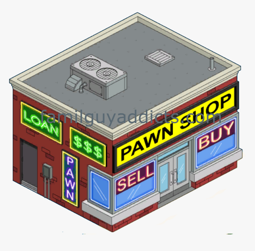 Quahog"s Pawn Shop - Pawn Shop Clipart Png, Transparent Png, Free Download