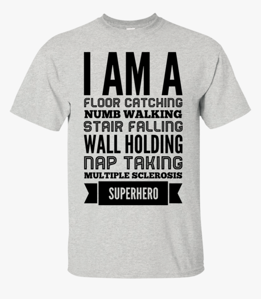 Multiple Sclerosis Superhero T-shirt - Active Shirt, HD Png Download, Free Download