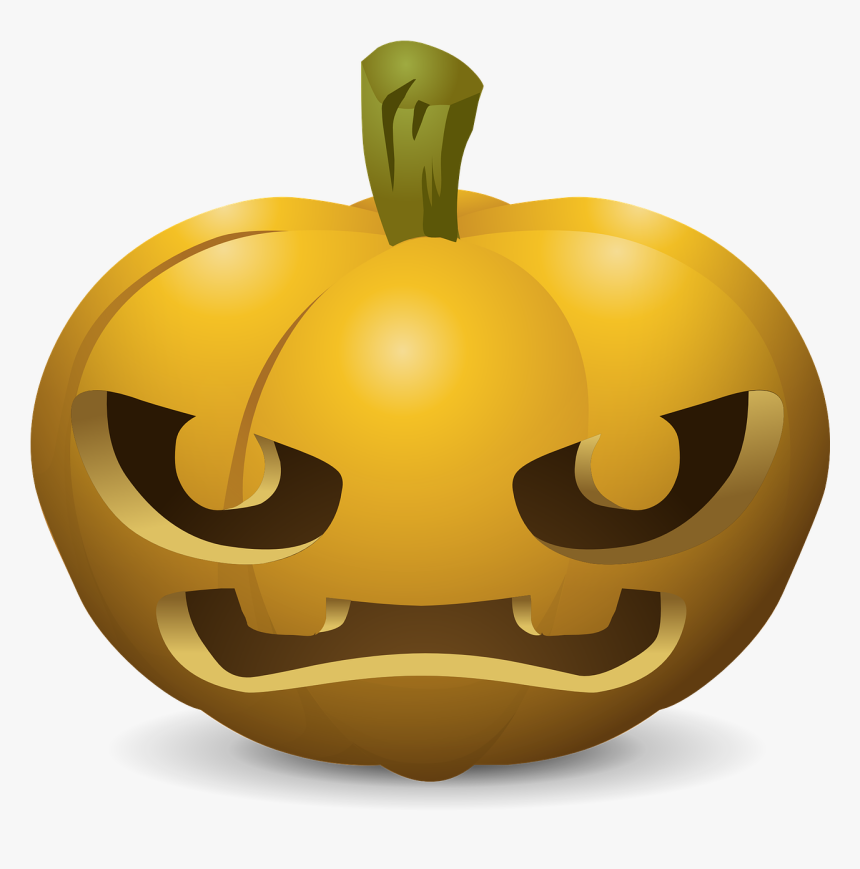 Cartoon Pumpkin Carving, HD Png Download, Free Download
